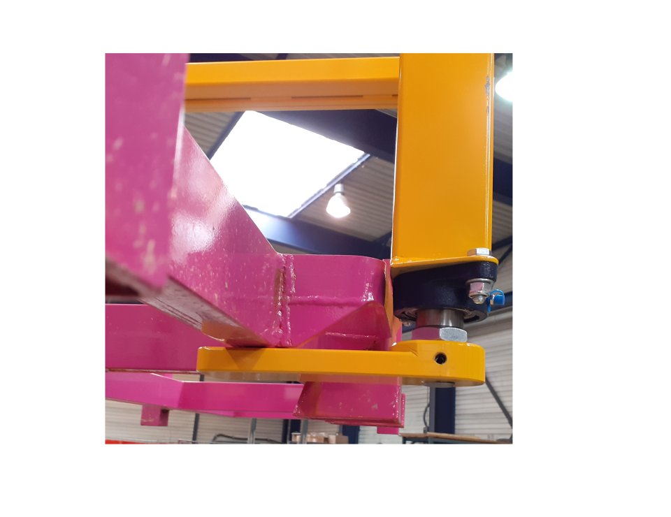 Doigt de maintien de la cassette Manipulateur de rack Serema